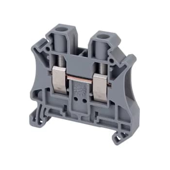 NSYTRV62 Screw Terminal 2 Position 6mm Grey - Schneider Electric