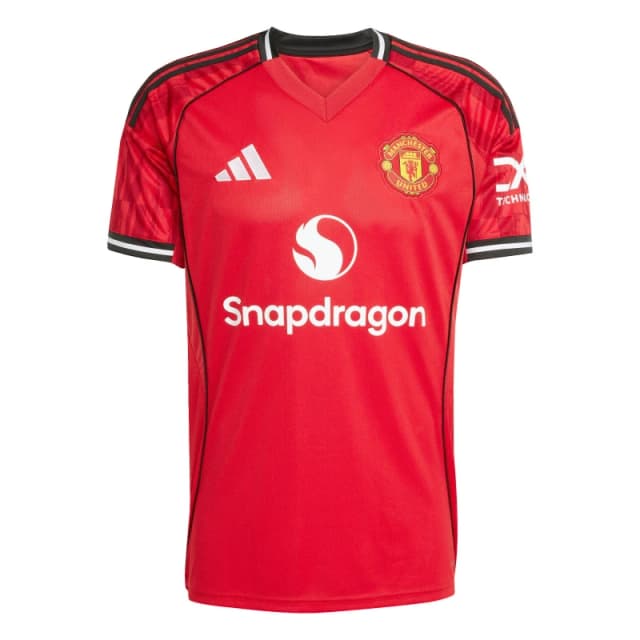 Adidas Manchester United Home Shirt 2025/26 Rouge Male S JI7428