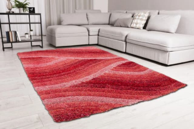 Ds Living Ultra Plush Wave Pink Rug
