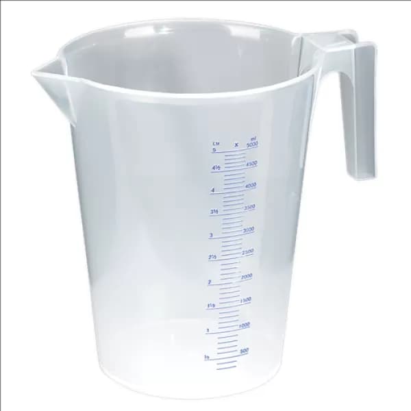 Genuine SEALEY JT5000 Measuring Jug Translucent 5ltr