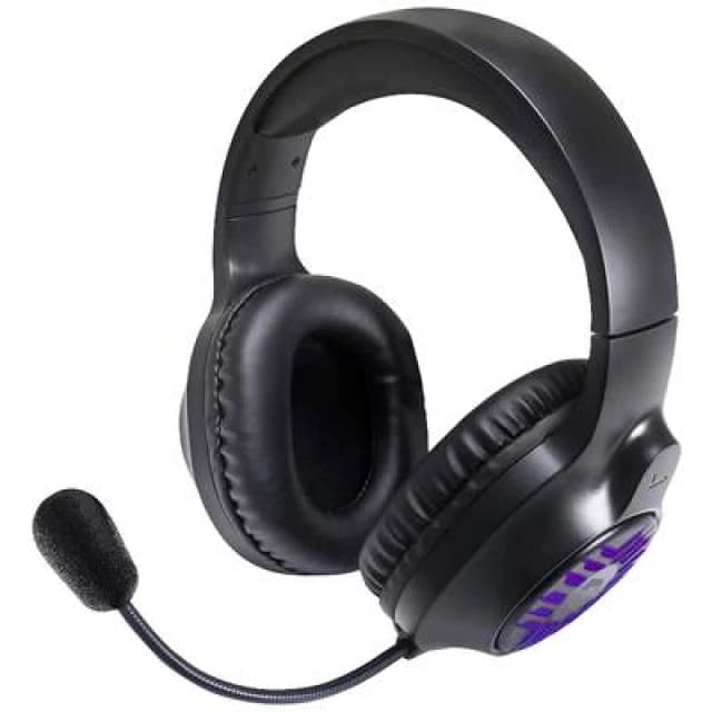 Speedlink SpeedLink TYRON Gaming Over-ear headset Corded (1075100) Stereo Black, RGB Headset, Volume control, Microphone mute SL-860016-BK