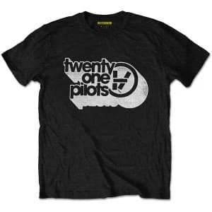 Twenty One Pilots - Vessel Vintage Unisex Large T-Shirt - Black