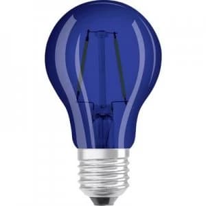 OSRAM 4058075816008 LED (monochrome) EEC A+ (A++ - E) E27 Arbitrary 2 W = 15 W Blue (Ø x L) 55mm x 105mm Filament