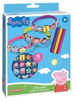Peppa Pig Bracelets and Charms Set
