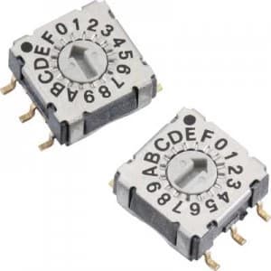 Rotary switch 24 Vdc 0.15 A Switch postions 16 Wue