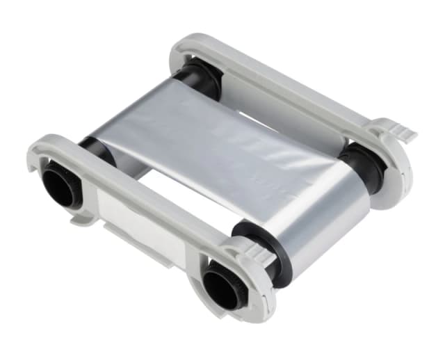 Evolis RCT217NAAA Thermal-transfer ribbon silver. 1K pages for Evolis
