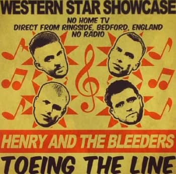 Toeing the Line by Henry & The Bleeders Vinyl Album