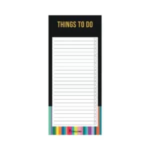 Collins Edge Rainbow To Do Pad Magnetic Slim 100 Sheets ED1STD.99