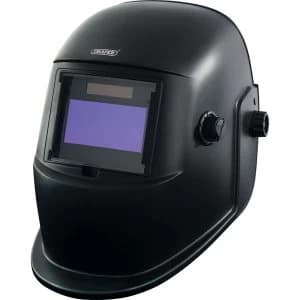 Draper WSP684 Solar Powered Auto Welding And Grinding Helmet Black