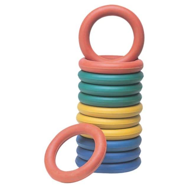 Sports Directory Solid Sponge Rubber Quoits (Set of 12) Neutral unisex One Size