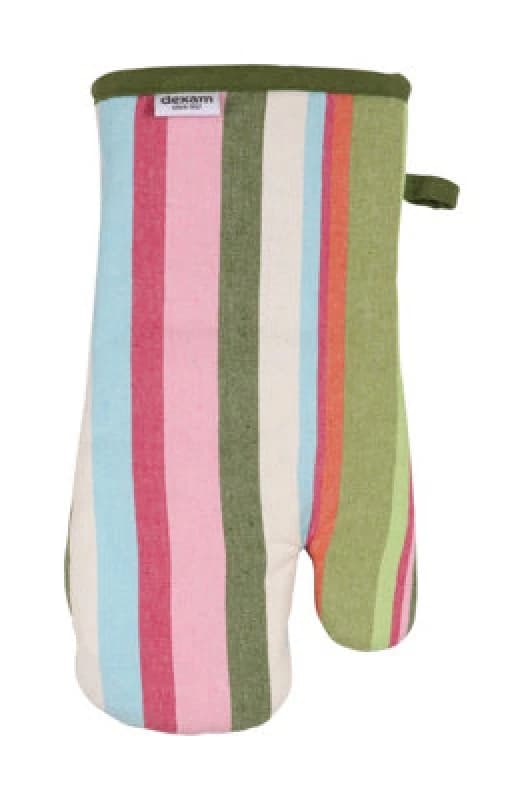 Dexam Striped Recycled Cotton Gauntlet - Green