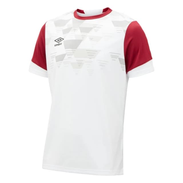 Umbro Umbro Men Vier Jersey in White Size: Small White S Male 5063107907547