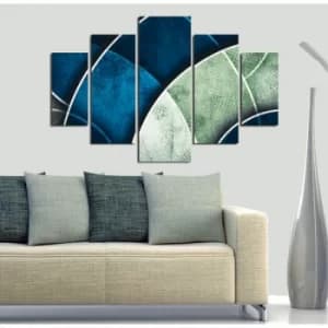 ST047 Multicolor Decorative MDF Painting (5 Pieces)