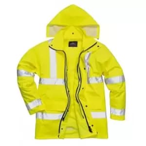 Portwest Mens Hi-Vis 4-In-1 Traffic Jacket (M) (Yellow) - Yellow