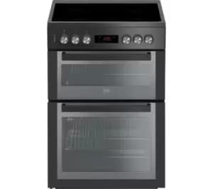 BEKO Pro XDCS663MT 60cm Electric Ceramic Cooker - Black