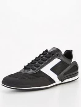 Hugo Boss Saturn Low Profile Trainers Black Men