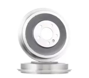 RIDEX Brake Drum 123B0033 Rear Brakes,Drum Brake VW,SKODA,Polo Schragheck (6R1, 6C1),Polo Limousine (602, 604, 612, 614),Octavia I Combi (1U5)