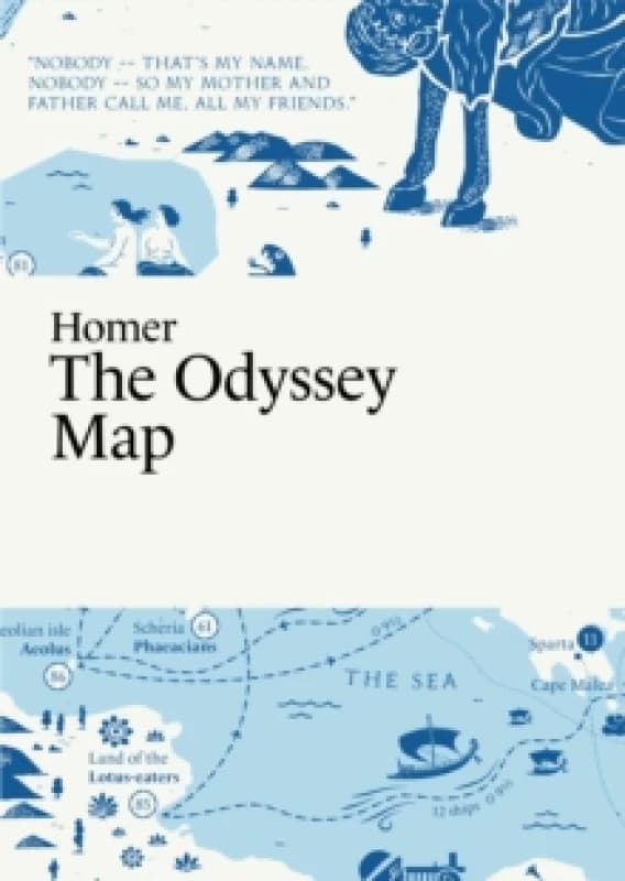 Homer, The Odyssey Map Fold-out book or chart