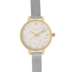 Ted Baker Mesh Strap Watch - Rose gold