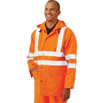 Small Monoray Hi-vis Orange Jacket - Sioen
