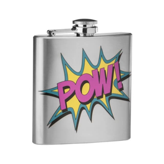 Premier Housewares Pow Design Hip Flask Multi