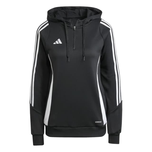 Adidas Womens training hoodie adidas Tiro 24 Noir Female S