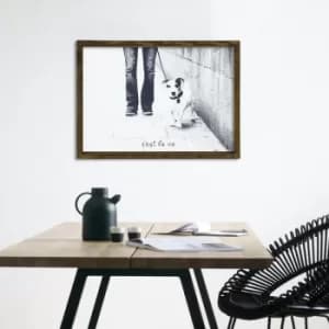 MZM772 Multicolor Decorative Framed MDF Painting