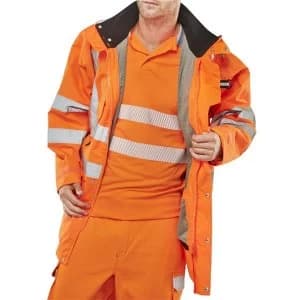 BSeen L 7 in 1 Jacket Orange