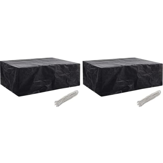 VIDAXL Vidaxl - Garden Furniture Covers 2 pcs 8 Eyelets 242x162x100cm 8719883809571