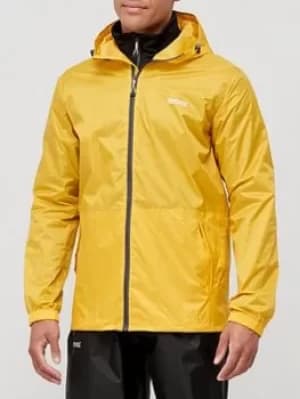 Regatta Regatta Pack It Jacket Waterproof Shell Jacket, Yellow, Size S, Men