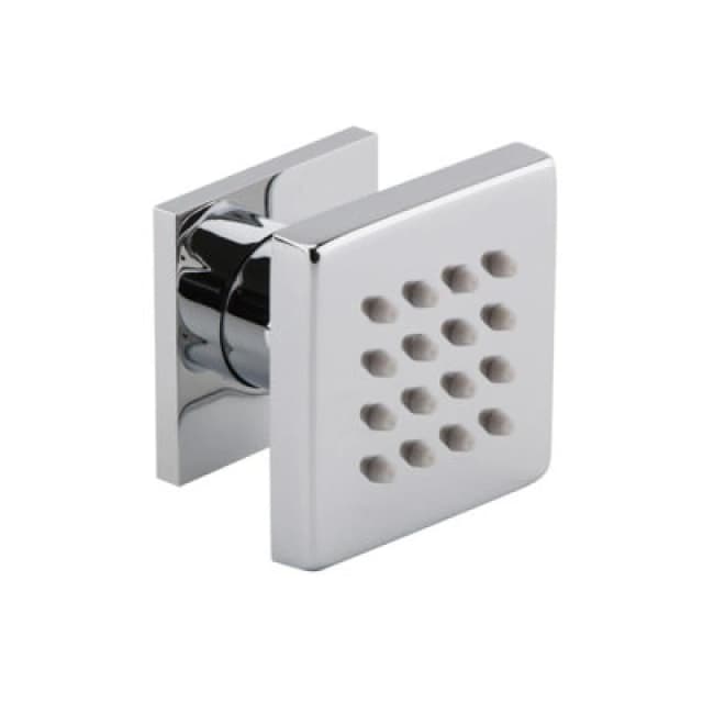 Balterley Shower Accessories Modern Square Body Jet Chrome Silver