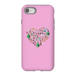 Pixel Sprites Heart Phone Case - iPhone 8 - Tough Case - Gloss