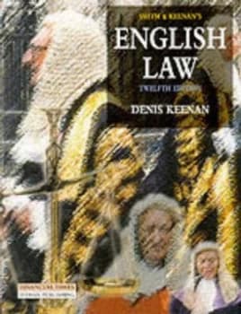 Smith and Keenans English Law by Denis Keenan Book