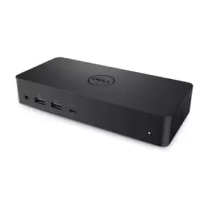 DELL D6000 Wired USB 3.2 Gen 1 (3.1 Gen 1) Type-C 101001000 Mbps Black Kensington LAN Power