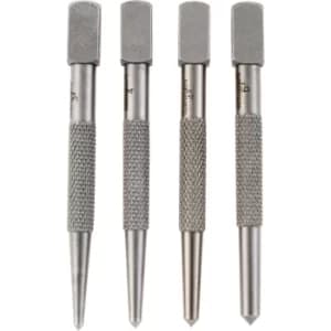 Square Head Centre Punches Set of 4