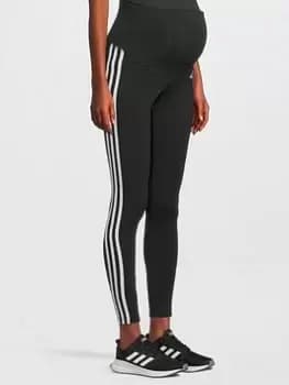 adidas Sportswear Maternity Leggings - Black/White Size M Women