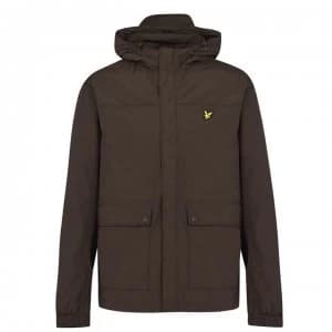 Lyle and Scott Hooded Pocket Jacket - Trek Green W123
