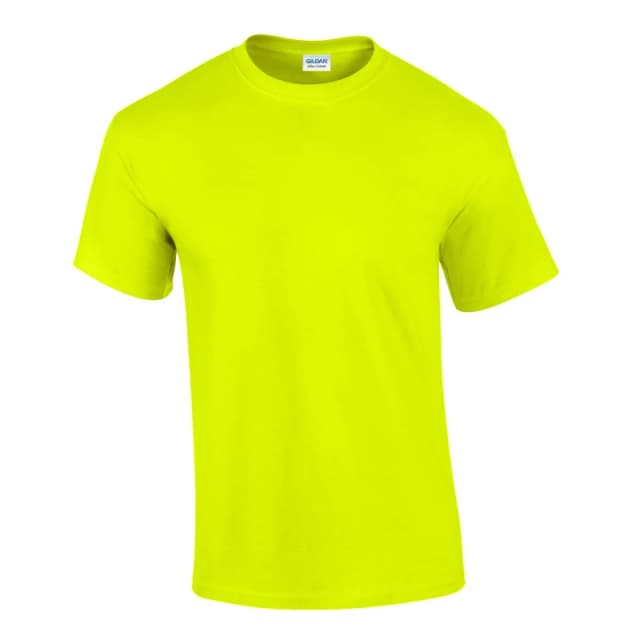 Gildan Mens Ultra Cotton T-Shirt in Green Size: Small Green Male S