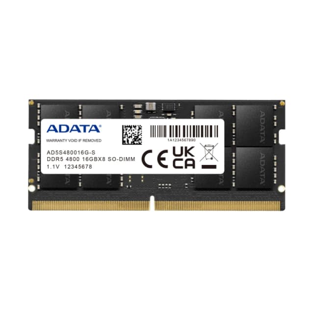 Adata 16GB DDR5 Memory Module 4800 MHz ECC SODIMM
