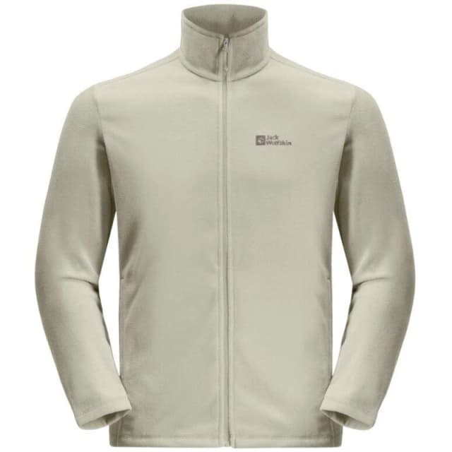 Jack Wolfskin Mens JW Taunus Full-Zip Fleece Pale Sand male Medium
