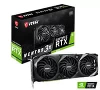 MSI GeForce RTX 3090 Ventus 3X 24GB GDDR6X PCI-Express Graphics Card