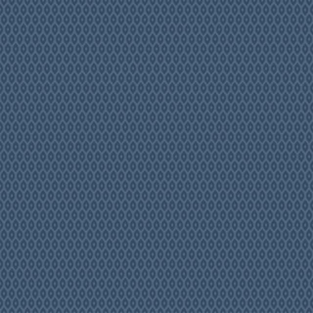 Hoopla Walls Tiny Ogee - Indigo 10M Wallpaper