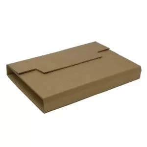 Rigid Corrugated Postal Wrapper Medium 290x230x50mm Manilla Ref