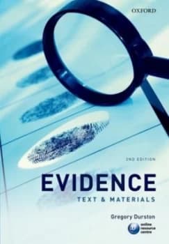 Evidence by Gregory Durston Book