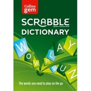 Collins Scrabble Dictionary Gem Edition: The words to play on the go by Collins Dictionaries (Paperback, 2017)