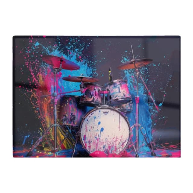 Warren Reed Designer Drumbeat Colours Chopping Board
