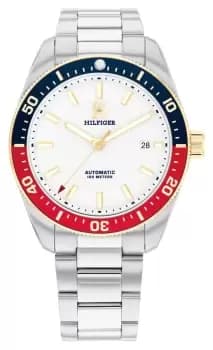 Tommy Hilfiger 1710551 Mens Th85 Automatic (40mm) White Watch
