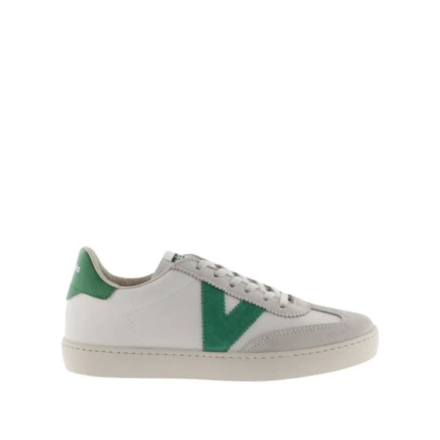 Victoria Womens leather and crust leather effect Trainers Victoria Berlin Ciclista Vert Female 37
