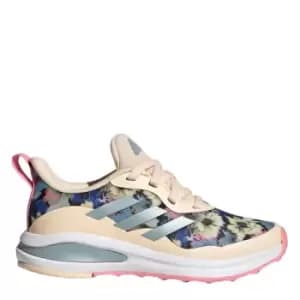 adidas FortaRun Sport Running Lace Shoes Kids - Bliss Orange / Magic Grey Met