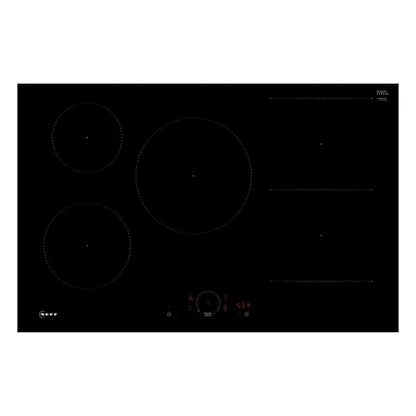 Neff T58PHW1L0 N70 Series 80cm 5 Zone Induction Hob - Black T58PHW1L0 Black